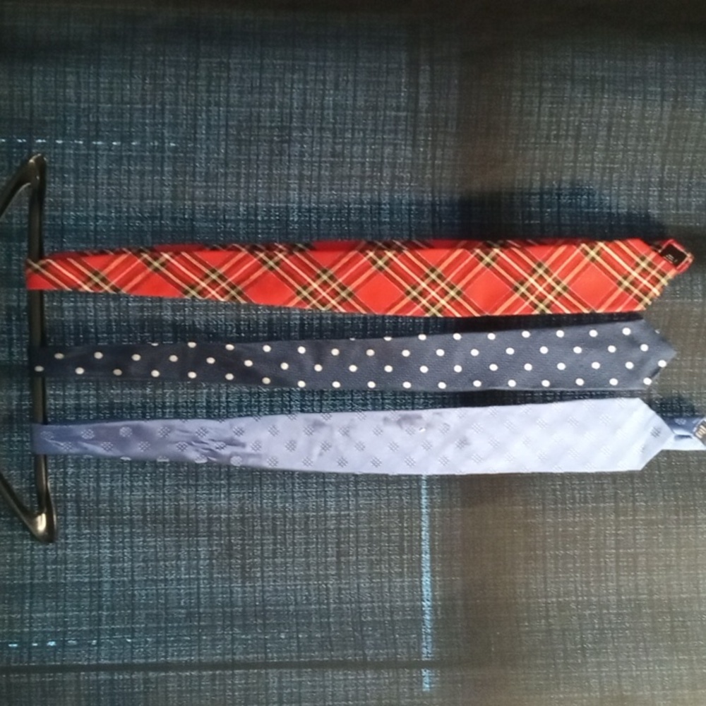 Paul Fredrick silk ties mint
